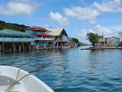 Approaching Reef House